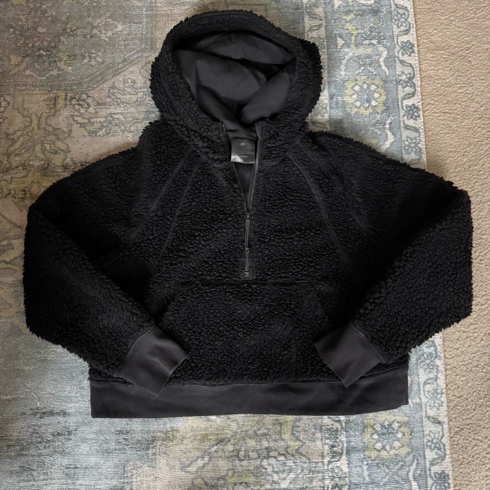 Women’s Lululemon Scuba Oversized 1/2 Zip Fleece Hoodie M/L